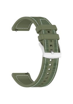 Curea pentru Huawei Watch GT 2 (46mm)/GT 2 Pro/GT 3 Pro (46mm)/Ultimate, Xiaomi Watch S1 - Techsuit Watchband (W051) - Green