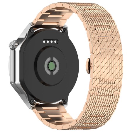Curea pentru Huawei Watch GT 2 (46mm)/GT 2 Pro/GT 3 Pro (46mm)/Ultimate, Xiaomi Watch S1 - Techsuit Watchband (W052) - Rose Gold