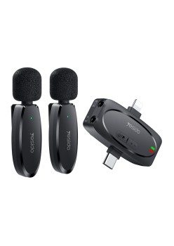 Microfon Lavariera fara Fir, TC, Lighting, 3.5mm, (set 2) Yesido (KR15) - Black