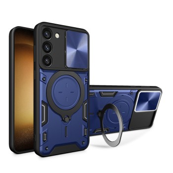 Husa pentru Samsung Galaxy S23 - Guard Pro, Anti Spy, Blue