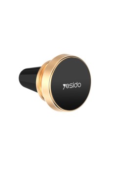 Suport Auto Magnetic Grila Ventilatie - Yesido (C57) - Gold