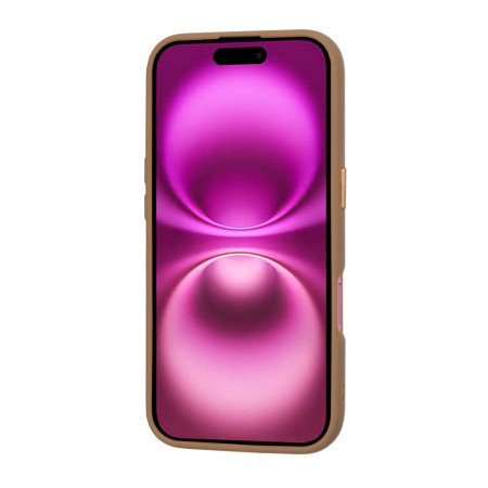 Husa pentru iPhone 16 Plus - Techsuit HaloFrost MagSafe Series - Sandstone Brown