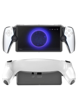 Husa pentru PlayStation Portal Remote Player, Bright Silicone, Clear
