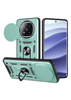 Husa pentru Xiaomi Redmi Note 14 Pro+ - CamShield - Green