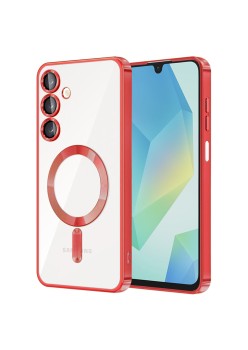 Husa pentru Samsung Galaxy A16, Atasare Magnetica, MagSafe, Red