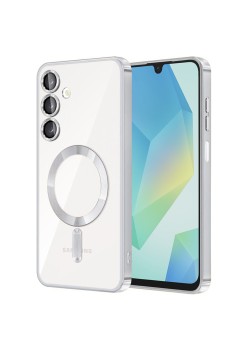 Husa pentru Samsung Galaxy A16, Atasare Magnetica, MagSafe, Silver