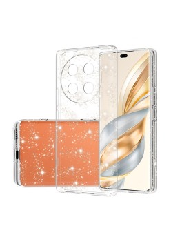 Husa pentru Honor Magic7 Lite / X9c - SparkleSkin Premium - Clear