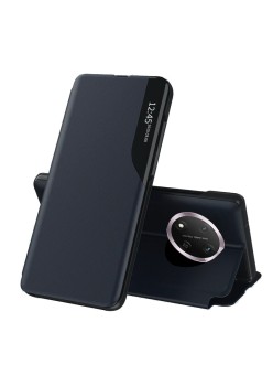 Husa Tip Carte pentru Honor Magic7 Lite / X9c - Stand View - Dark Blue