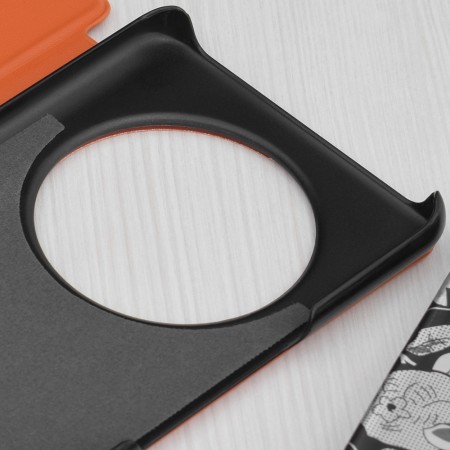Husa Tip Carte pentru Honor Magic7 Lite / X9c - Stand View - Orange