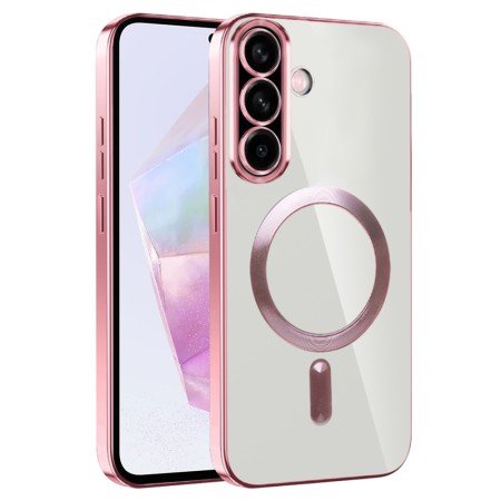 Husa pentru Samsung Galaxy A36, Atasare Magnetica, MagSafe, Pink