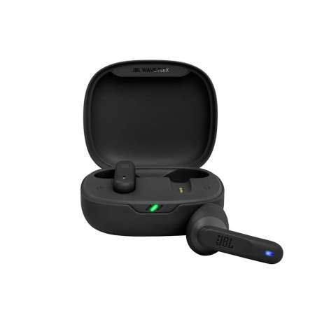 Casti JBL Buetooth 5.2, TWS, IPX2, Wave Flex, Black