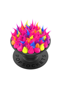 Suport pentru Telefon Popsockets PopGrip, Spiky Pink Acid