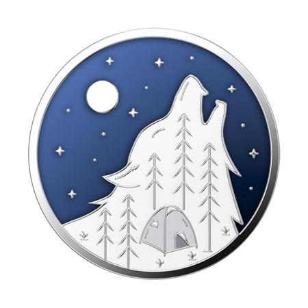Suport pentru Telefon Popsockets PopGrip, Enamel Howl