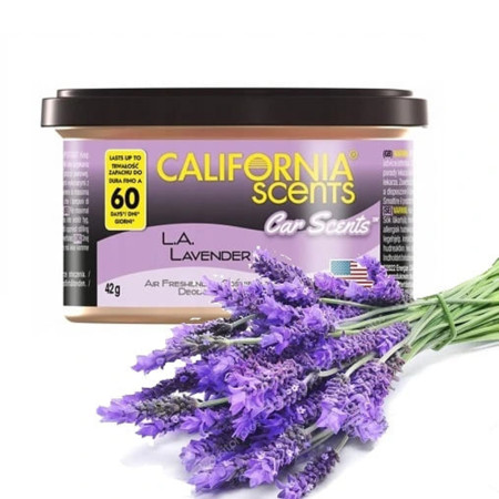 Odorizant Auto pentru Masina Gel California Scents, L.A. Lavender