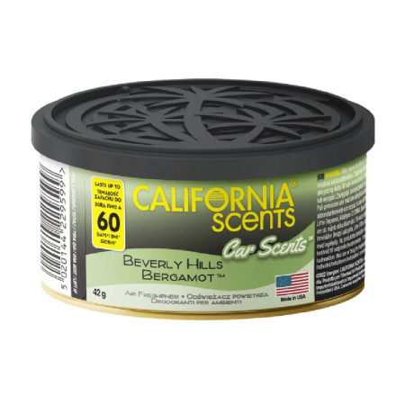 Odorizant Auto pentru Masina Gel California Scents, Beverly Hills Bergamot