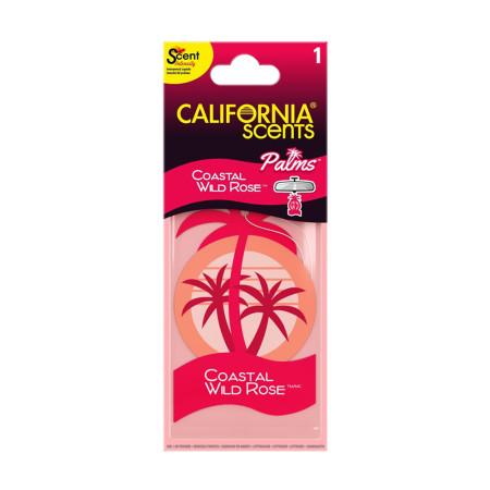 Odorizant pentru Masina California Scents, Coastal Wild Rose