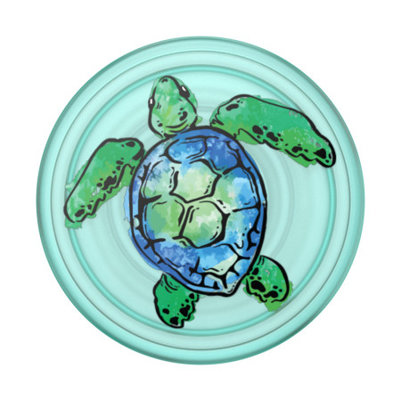 Suport pentru Telefon Popsockets PopGrip, PlantCore Translucent Tortuga