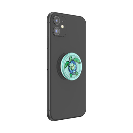 Suport pentru Telefon Popsockets PopGrip, PlantCore Translucent Tortuga