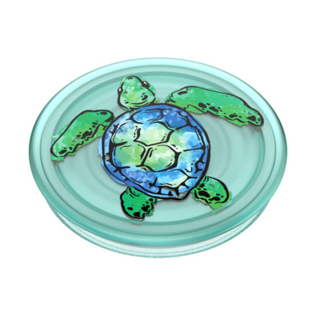Suport pentru Telefon Popsockets PopGrip, PlantCore Translucent Tortuga