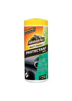 Servetele auto Armor All 30 buc Grozav pentru plastic și vinil, parfum de citrice, finisaj mat, Alb