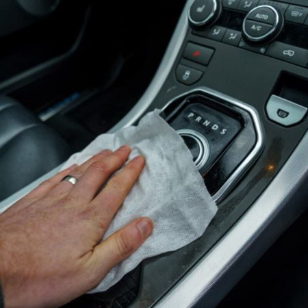 Servetele auto Armor All 30 buc Grozav pentru plastic și vinil, parfum de citrice, finisaj mat, Alb