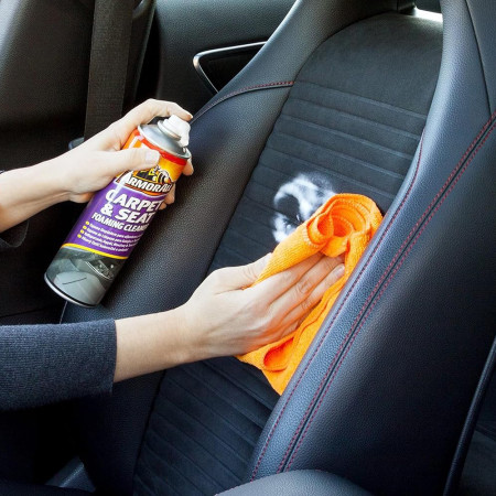 Spuma de curatare pentru masini, 24 buc pentru covoare și scaune auto Detailing, Negru