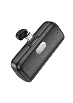 Baterie Externa USB-C, 5000mAh - Hoco Cool (J116) - Black