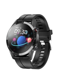 Ceas Rotund Inteligent, 260mAh - Hoco (Y2 Pro) - Black