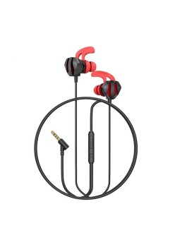 Casti Audio Jack pentru E-Sports cu Microfon, 1.2m - Hoco Sharp (M105) - Black