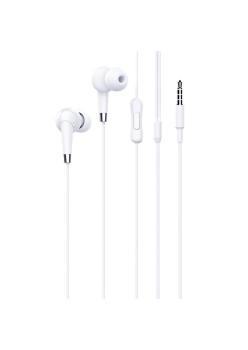 Casti Jack cu Microfon, 1.2m - Hoco Amazing (M58) - White