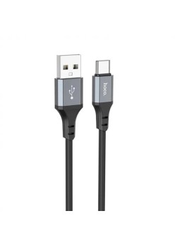 Cablu de Date USB la Lightning, 3A, 3m - Hoco Honest (X92) - Black