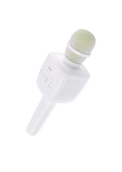 Microfon Fara Fir pentru Karaoke - Hoco (BK5) - White