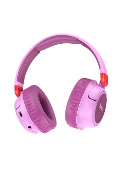Casti Fara Fir cu Slot pentru Card TF si Mufa 3.5mm - Hoco Adventure (W43) - Purple