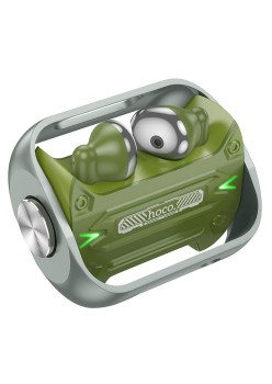 Casti pentru Gaming, Bluetooth 5.3, True Wireless - Hoco (EW55) - Army Green