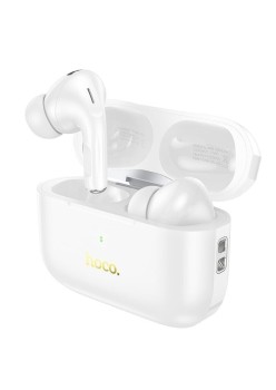Casti Bluetooth 5.3, Active Noise Cancelling - Hoco (EW56 Plus) - White
