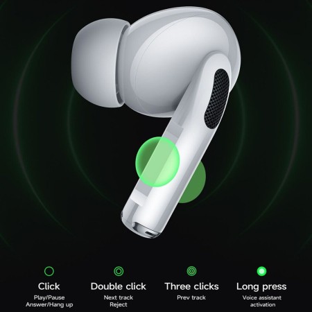 Casti Bluetooth, TWS, Hi-Fi - Hoco (EW59) - White