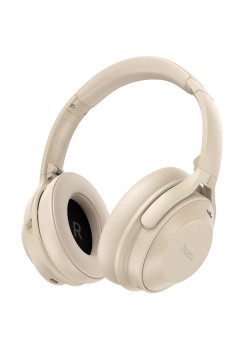 Casti Bluetooth 5.3, Active Noise Reduction, Multipoint - Hoco (W37) - Gold Champagne