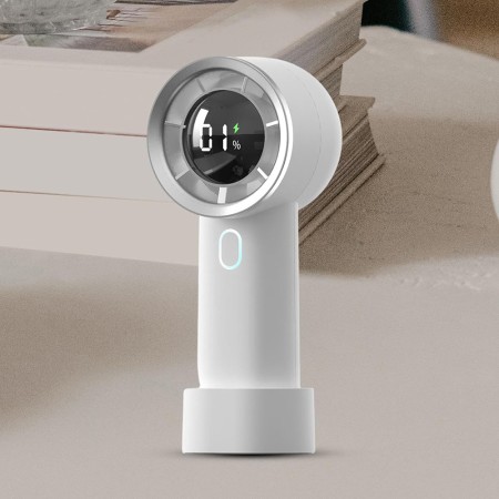Ventilator Portabil, 1200mAh - Techsuit (HX130) - White
