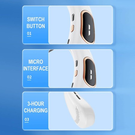 Ventialtor pentru Gat - Techsuit (H6) - White