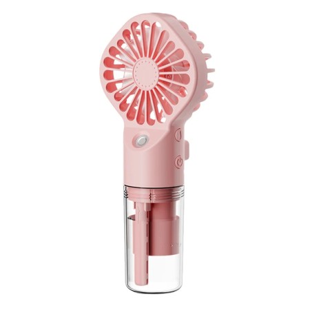 Ventilator Portabil cu Port USB si 4 Viteze - Techsuit (G10) - Pink