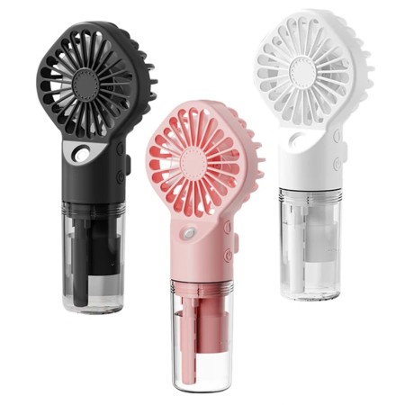 Ventilator Portabil cu Port USB si 4 Viteze - Techsuit (G10) - Pink