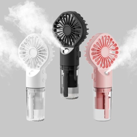 Ventilator Portabil cu Port USB si 4 Viteze - Techsuit (G10) - Pink