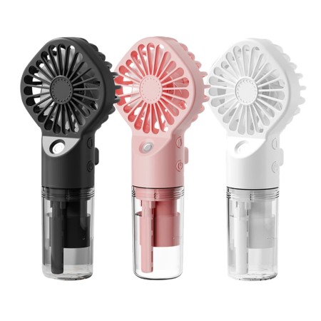 Ventilator Portabil cu Port USB si 4 Viteze - Techsuit (G10) - Pink