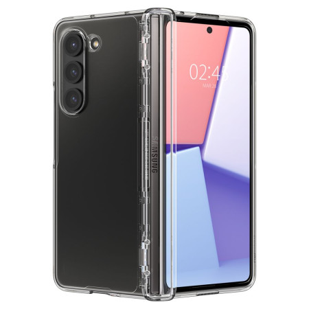 Husa pentru Samsung Galaxy Z Fold 5 Spigen Thin Fit, Crystal Clear