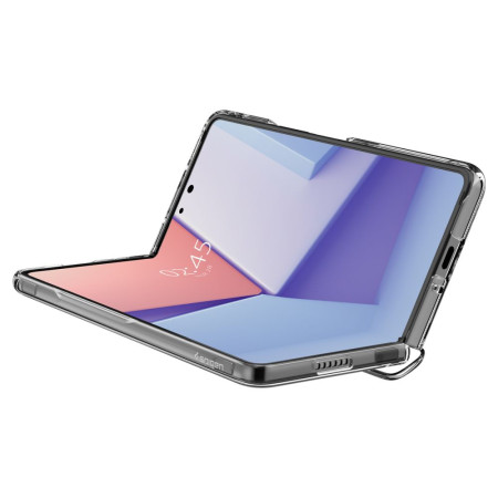 Husa pentru Samsung Galaxy Z Fold 5 Spigen Thin Fit, Crystal Clear