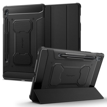 Husa pentru Samsung Galaxy Tab S9 FE Spigen Rugged Armor Pro, Black