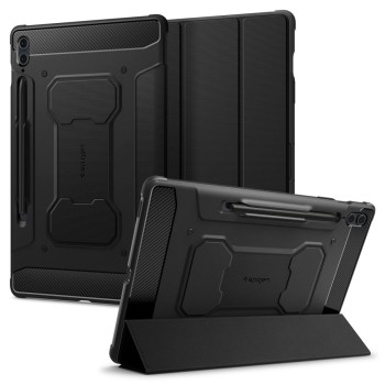 Husa pentru Samsung Galaxy Tab S9 FE Plus Spigen Rugged Armor Pro, Black