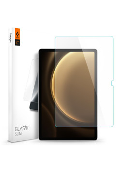 Folie pentru Samsung Galaxy Tab S9 FE Spigen Glas.tR Slim, Clear