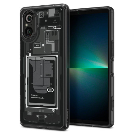 Husa pentru Sony Xperia 5 V, Spigen Ultra Hybrid Zero One, Matte Black