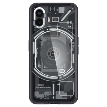 Husa pentru Nothing Phone 2 Spigen Ultra Hybrid Zero One, Matte Black